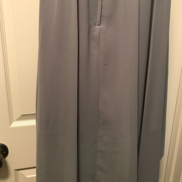 NWT Alfred Angelo smoke grey bridesmaid dress - Picture 8 of 8